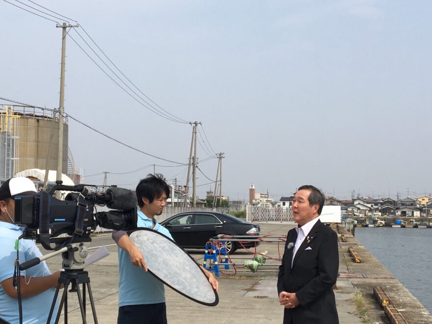 松前町 岡本靖町長のインタビュー撮影レポート！
