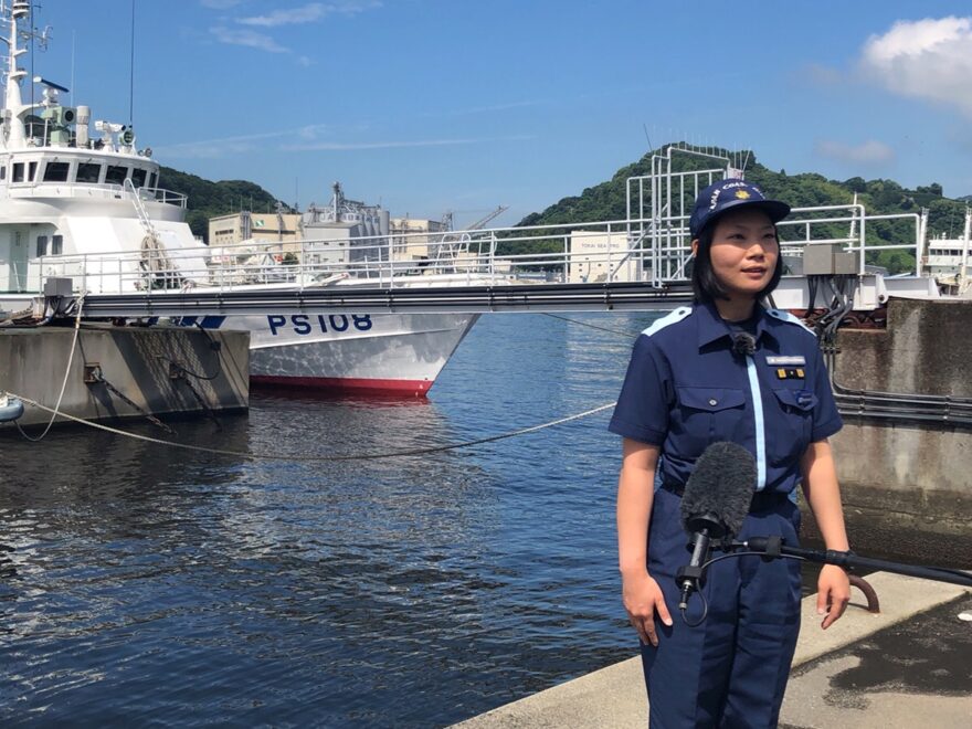 宇和島海上保安官　安達幸奈さんインタビュー動画15秒版が6月26日から放送！