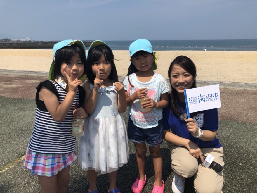 夏本番！海開きがありました。