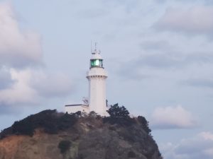 ①エメラルドタイムの佐田岬灯台