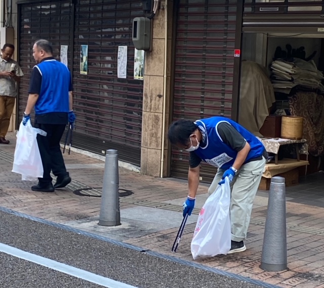 ごみ拾い②