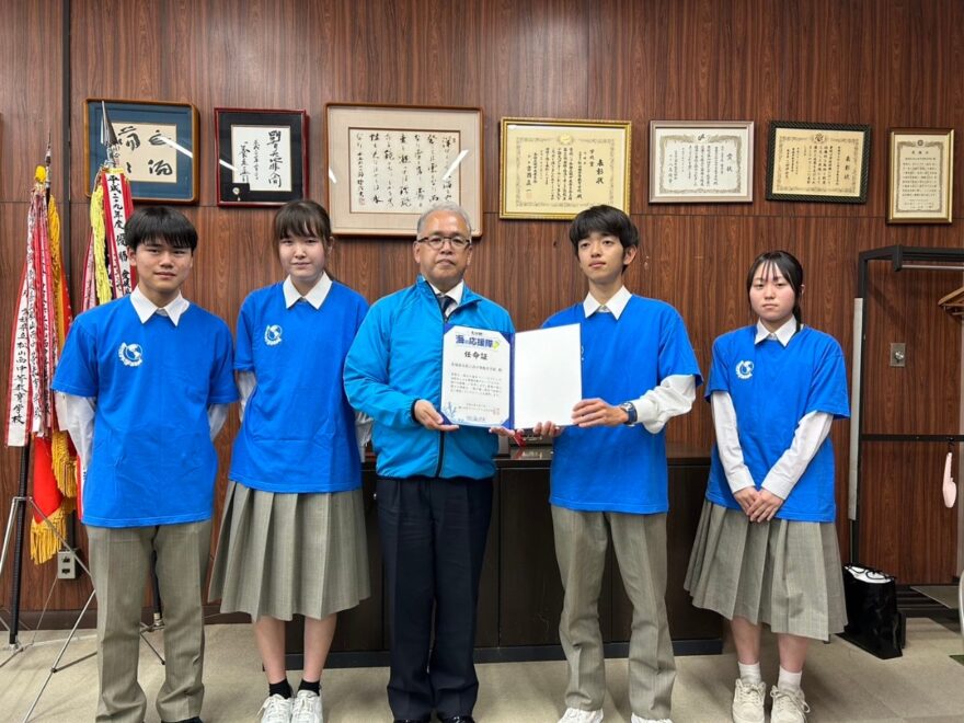 「えひめ海の応援隊」に愛媛県立松山西中等教育学校が加わりました！