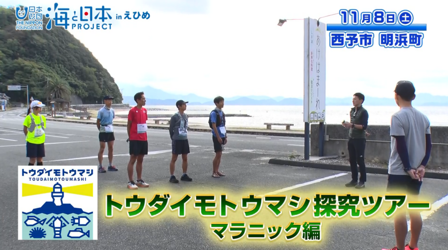 【11月28日テレビ放送のお知らせ】トウダイモトウマシ(大崎鼻灯台×水産資源ツアー)